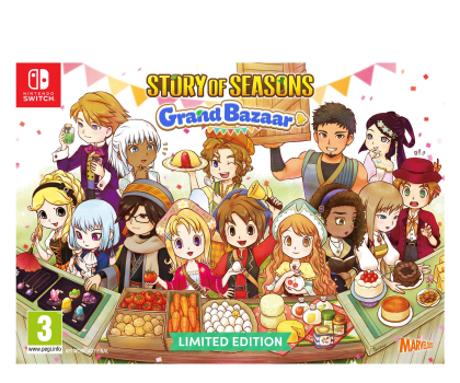 Gra na Switch Switch Story of Seasons: Grand Bazaar Limited Edition